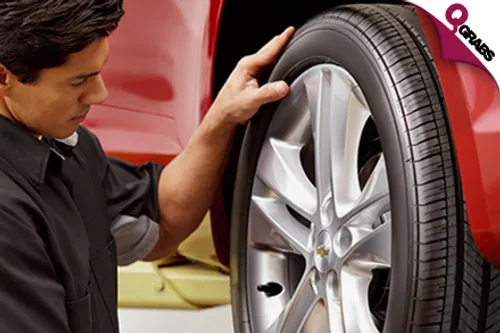 For QR60 Balance All Four Tyres OR for QR85 Receive a Wheel Alignment! (QR120/QR170 Value)